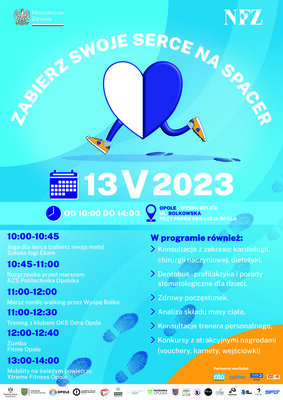 Zabierz Swoje serce na spacer - plakat